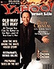 The cover of Yahoo magazine.