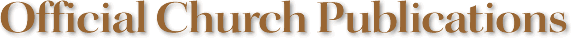 Official Church Publications